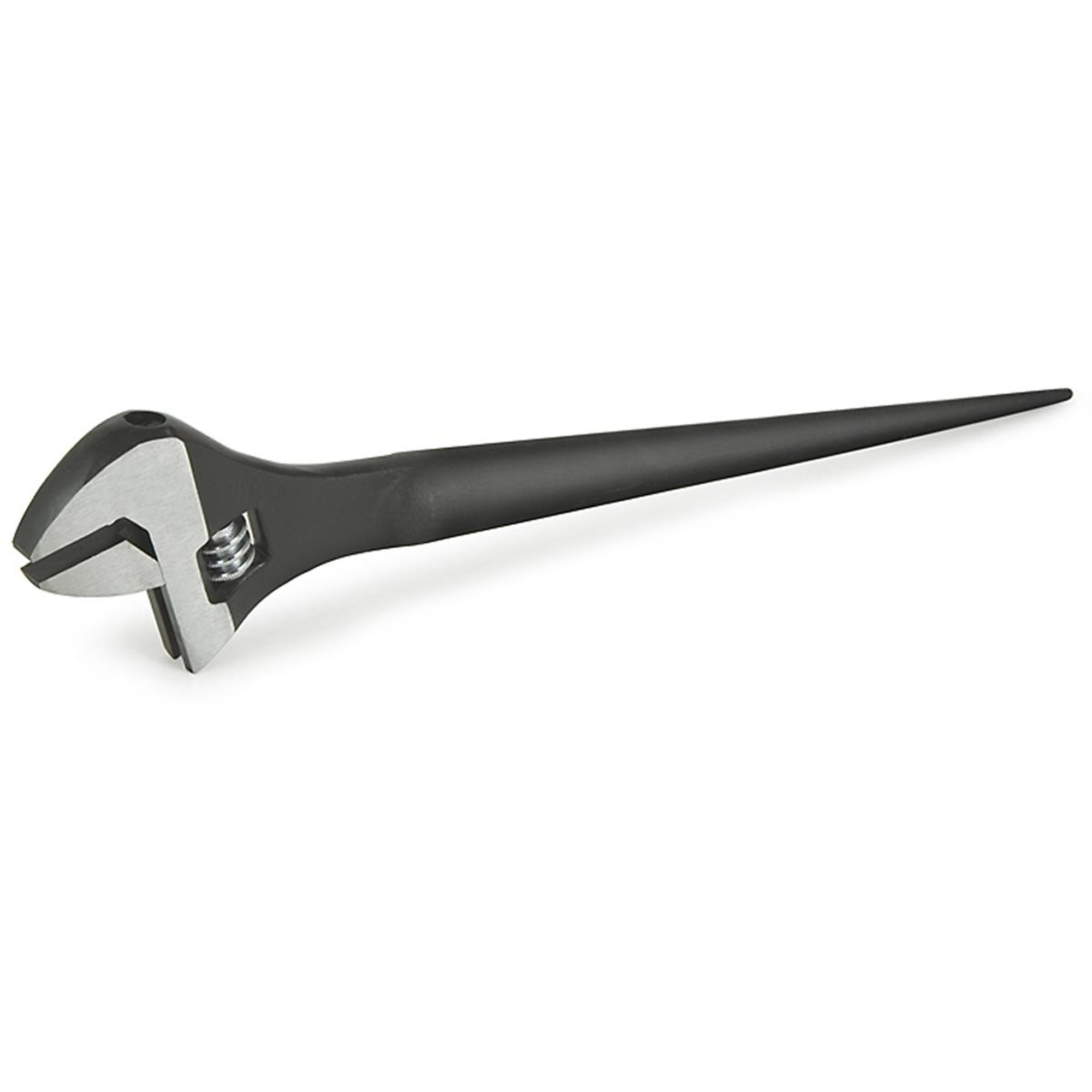 TITAN 12 Inch Adjustable Chrome Vanadium Steel Construction Spud Wrench Head Size with 16 Inch Overall Length for Added Leverage and Alignment